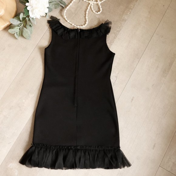 Little Black Dress Sleeveless Faux Jewels Party Recital Special Occasion NWT - Picture 6 of 12